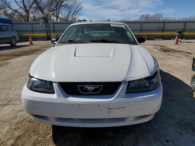 1FAFP44624F215111 - 2004 FORD MUSTANG WHITE photo 5