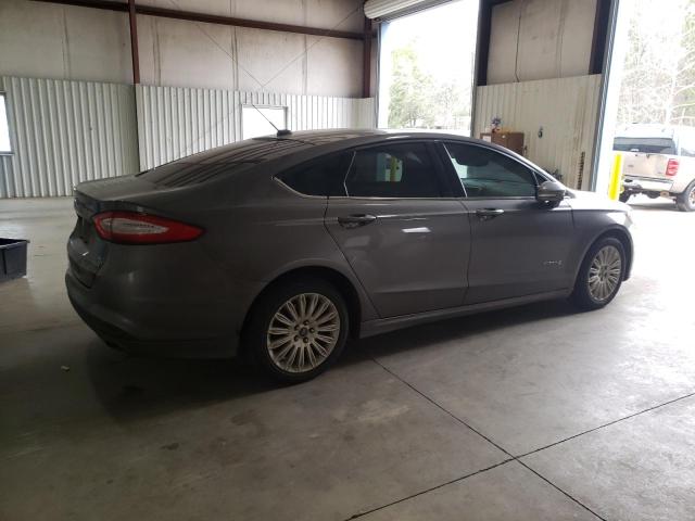 3FA6P0LU4DR249725 - 2013 FORD FUSION SE HYBRID GRAY photo 3