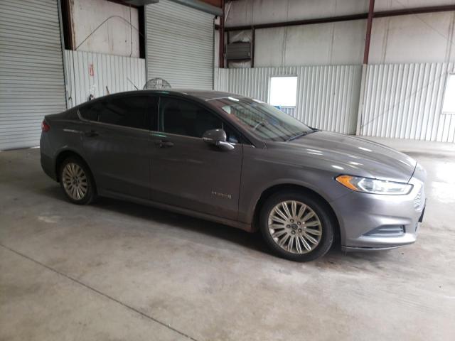 3FA6P0LU4DR249725 - 2013 FORD FUSION SE HYBRID GRAY photo 4