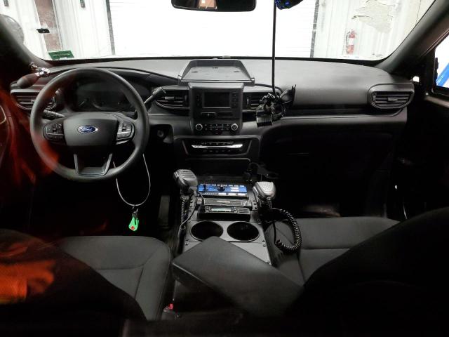 1FM5K8AB5LGA55727 - 2020 FORD EXPLORER POLICE INTERCEPTOR GRAY photo 8