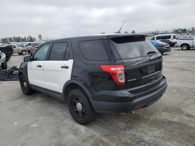 1FM5K8AR3EGC26555 - 2014 FORD EXPLORER POLICE INTERCEPTOR TWO TONE photo 2