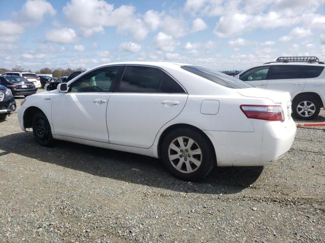 4T1BB46K29U106275 - 2009 TOYOTA CAMRY HYBRID WHITE photo 2