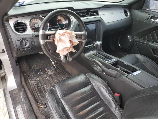 1ZVBP8AM9C5205678 - 2012 FORD MUSTANG SILVER photo 8