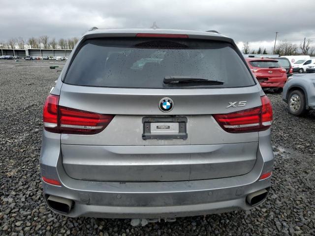 5UXKR6C54J0U15279 - 2018 BMW X5 XDRIVE50I SILVER photo 6