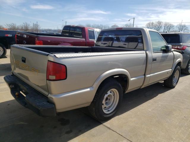 1GCCS145718247893 - 2001 CHEVROLET S TRUCK S10 BEIGE photo 3