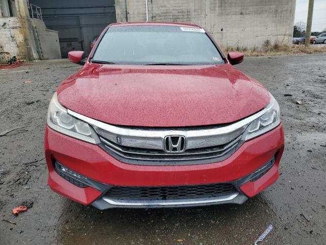 1HGCR2F59HA227339 - 2017 HONDA ACCORD SPORT RED photo 5