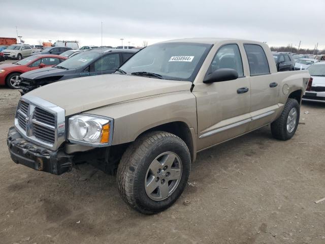 1D3HW58J25S293155 - 2005 DODGE DAKOTA QUAD LARAMIE TAN photo 1