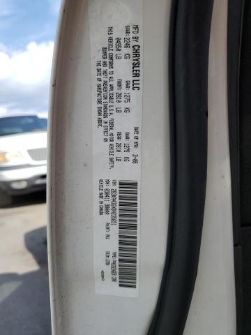 2B3KA43GX8H235651 - 2008 DODGE CHARGER WHITE photo 12