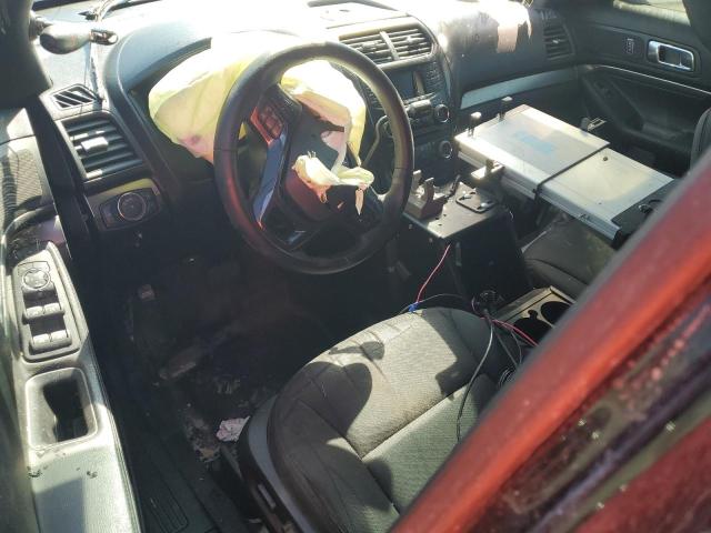 1FM5K8AR0JGA99709 - 2018 FORD EXPLORER POLICE INTERCEPTOR შავი ფოტო 8