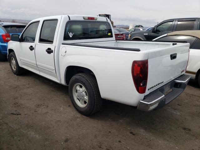 1GTCS139478125361 - 2007 GMC CANYON WHITE photo 2