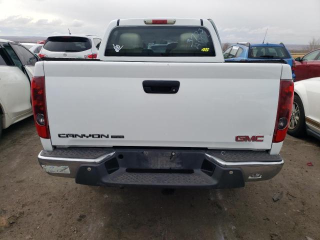 1GTCS139478125361 - 2007 GMC CANYON WHITE photo 6