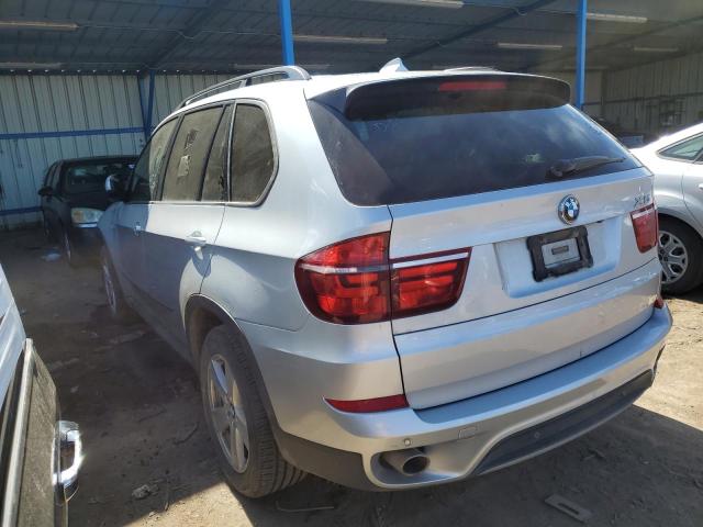 5UXZW0C54CL671976 - 2012 BMW X5 XDRIVE35D SILVER photo 2