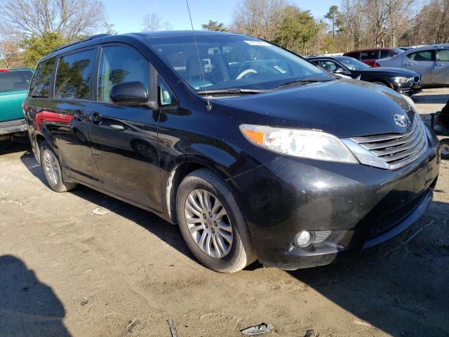 5TDYK3DC0ES476398 - 2014 TOYOTA SIENNA XLE BLACK photo 4