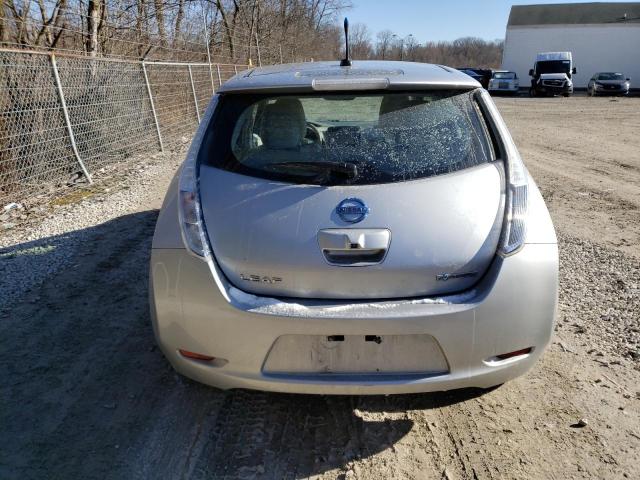 JN1AZ0CP5CT018227 - 2012 NISSAN LEAF SV SILVER photo 6