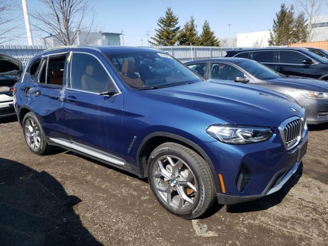 5UX53DP07P9P89407 - 2023 BMW X3 XDRIVE30I BLUE photo 4