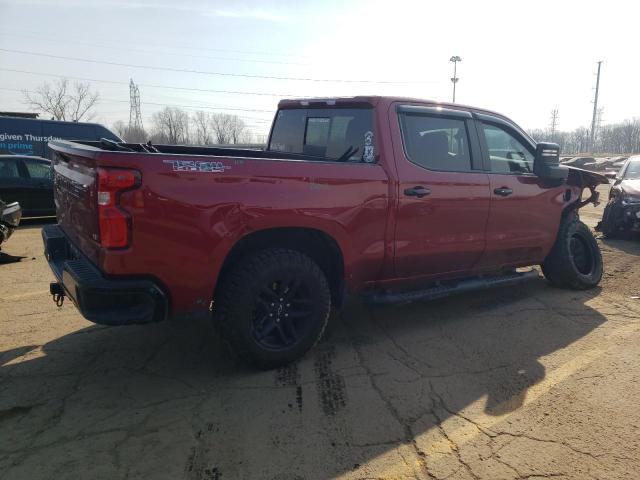 1GCPYFED6LZ105325 - 2020 CHEVROLET 1500 SILVE K1500 LT TRAIL BOSS RED photo 3