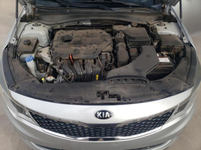 5XXGU4L36GG079540 - 2016 KIA OPTIMA EX SILVER photo 11