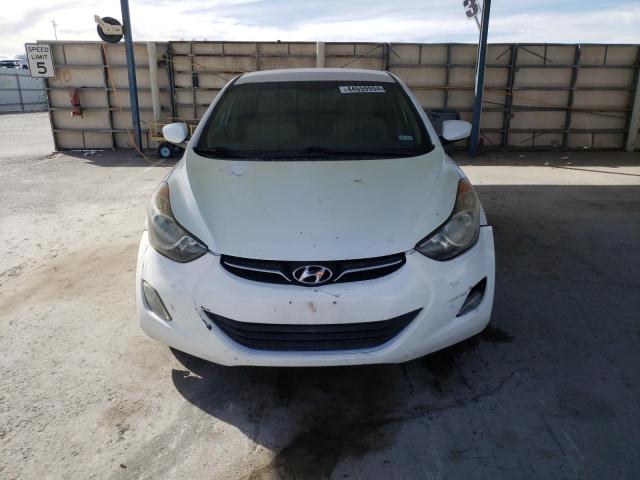 5NPDH4AE5CH141763 - 2012 HYUNDAI ELANTRA GLS WHITE photo 5