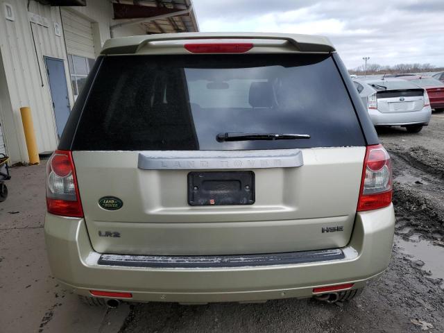 SALFT24N98H068435 - 2008 LAND ROVER LR2 HSE TECHNOLOGY BEIGE photo 6