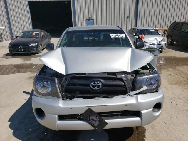 5TETX22N78Z548571 - 2008 TOYOTA TACOMA ACCESS CAB ვერცხლისფერი ფოტო 5