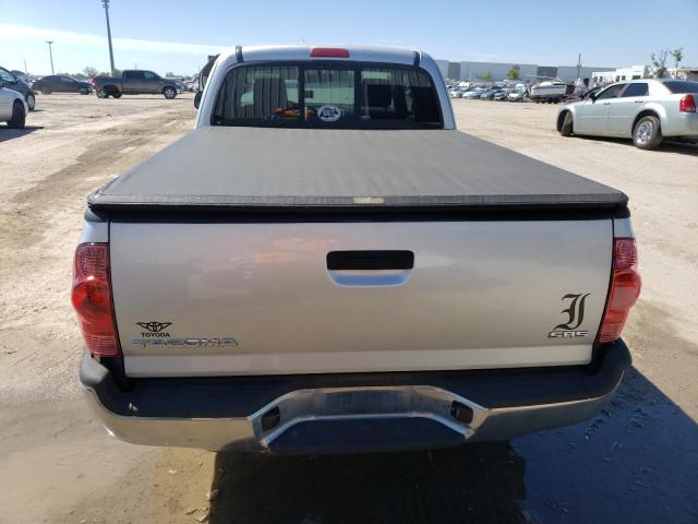 5TETX22N78Z548571 - 2008 TOYOTA TACOMA ACCESS CAB ვერცხლისფერი ფოტო 6