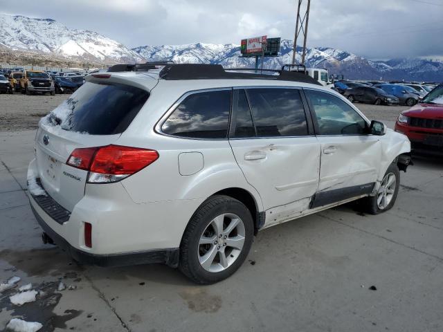 4S4BRCKC2D3284402 - 2013 SUBARU OUTBACK 2.5I LIMITED WHITE photo 3