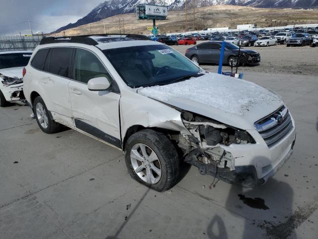 4S4BRCKC2D3284402 - 2013 SUBARU OUTBACK 2.5I LIMITED WHITE photo 4