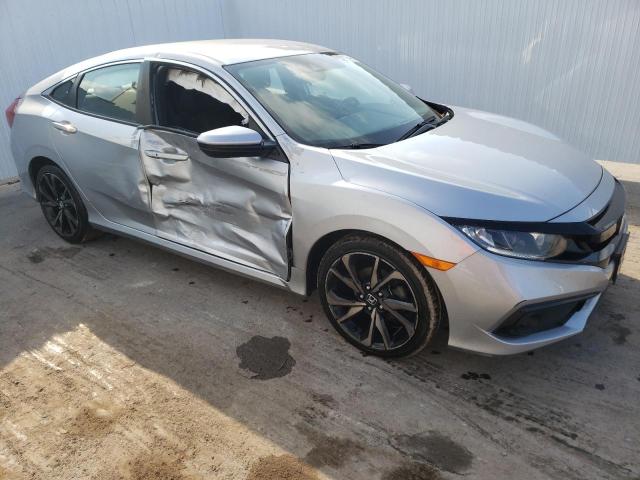 2HGFC2F86MH542801 - 2021 HONDA CIVIC SPORT Gris photo 4