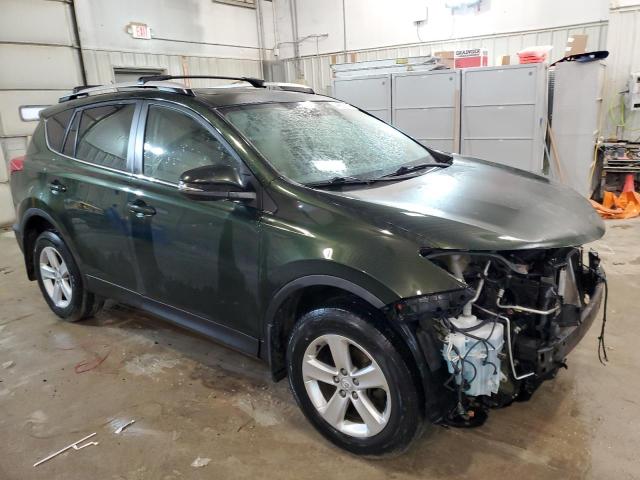 2T3RFREV8DW037720 - 2013 TOYOTA RAV4 XLE BLACK photo 4