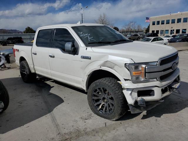 1FTEW1E46KFB81501 - 2019 FORD F150 SUPERCREW WHITE photo 4