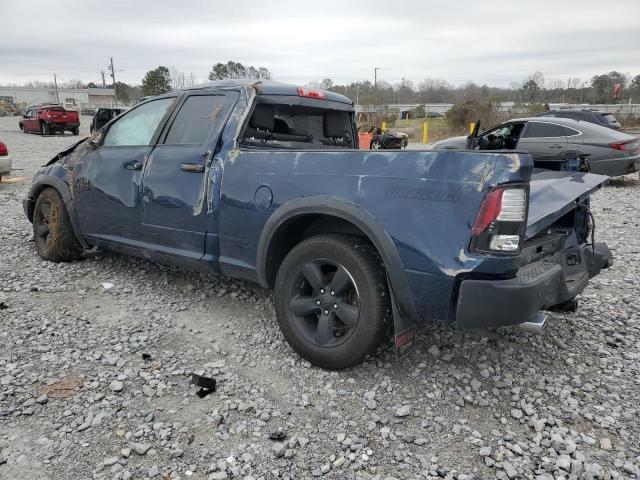 1C6RR7GTXKS741597 - 2019 RAM 1500 CLASS SLT ლურჯი ფოტო 2