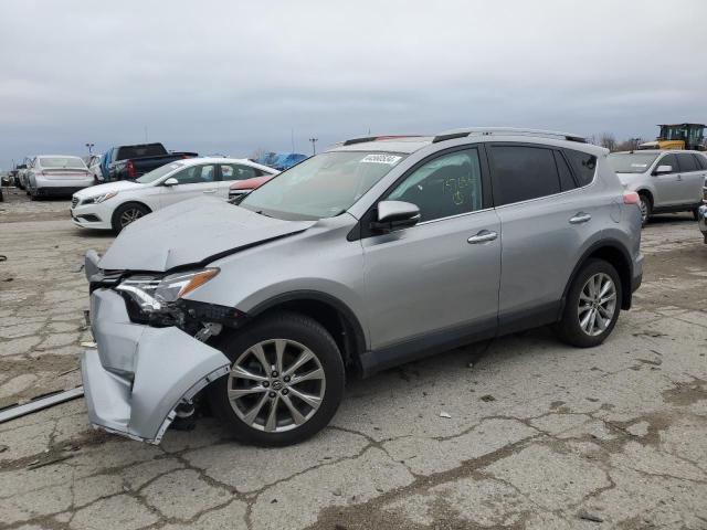 2T3DFREVXJW757686 - 2018 TOYOTA RAV4 LIMITED SILVER photo 1