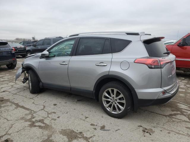 2T3DFREVXJW757686 - 2018 TOYOTA RAV4 LIMITED SILVER photo 2