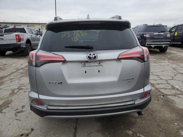 2T3DFREVXJW757686 - 2018 TOYOTA RAV4 LIMITED SILVER photo 6