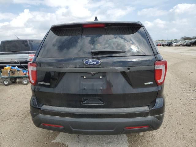 1FM5K8AR6JGC18055 - 2018 FORD EXPLORER POLICE INTERCEPTOR BLACK photo 6