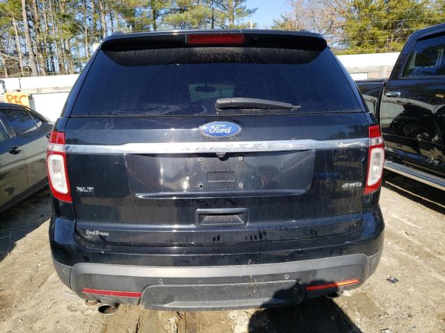 1FMHK8D86BGA81524 - 2011 FORD EXPLORER XLT BLACK photo 6