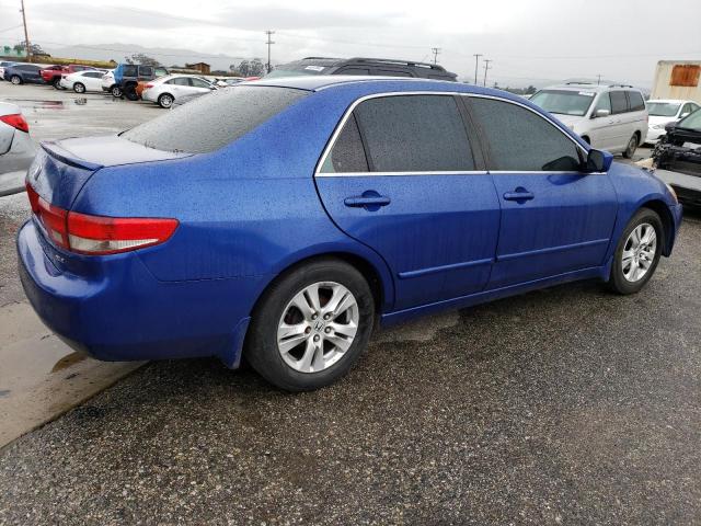 1HGCM56445A065686 - 2005 HONDA ACCORD LX BLUE photo 3