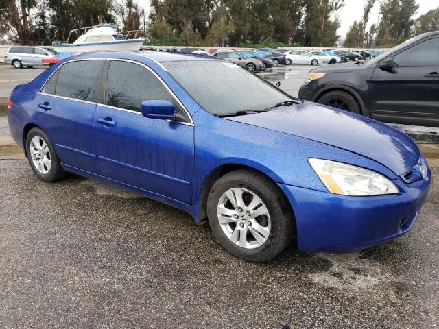 1HGCM56445A065686 - 2005 HONDA ACCORD LX BLUE photo 4