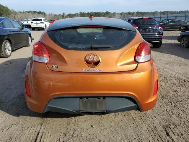 KMHTC6AD3GU260268 - 2016 HYUNDAI VELOSTER ORANGE photo 6