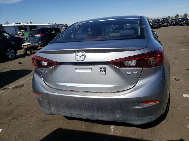 JM1BM1V7XE1112993 - 2014 MAZDA 3 TOURING SILVER photo 6