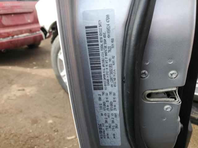 1C6RR7TT5KS521953 - 2019 RAM 1500 CLASS SLT 银色 照片 12