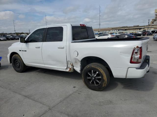 1D7RV1CTXAS260857 - 2010 DODGE RAM 1500 WHITE photo 2