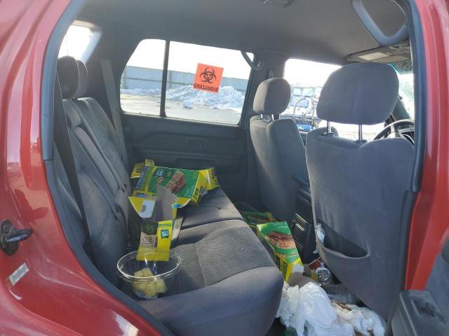 JN8AR07Y7YW419899 - 2000 NISSAN PATHFINDER LE წითელი ფოტო 10