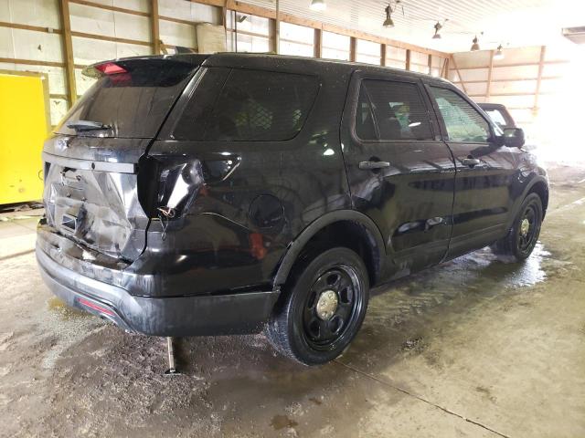 1FM5K8AR6KGB45626 - 2019 FORD EXPLORER POLICE INTERCEPTOR BLACK photo 3