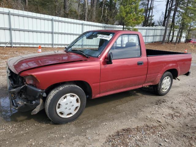 4TARN81AXPZ062361 - 1993 TOYOTA PICKUP 1/2 TON SHORT WHEELBASE STB BURGUNDY photo 1