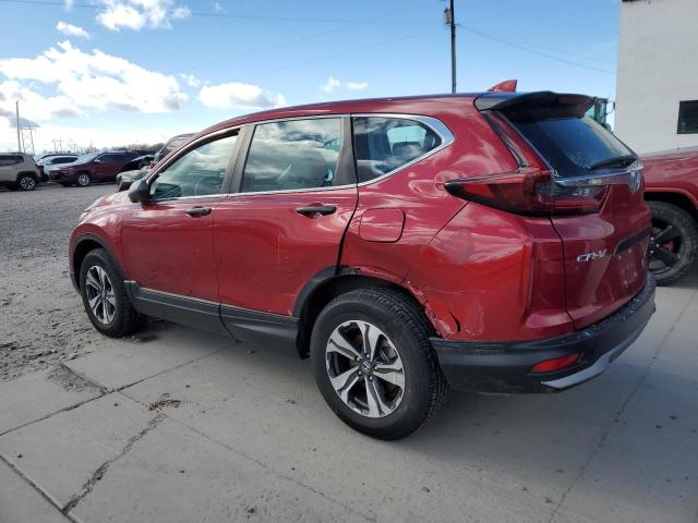 5J6RW2H20LA006266 - 2020 HONDA CR-V LX RED photo 2