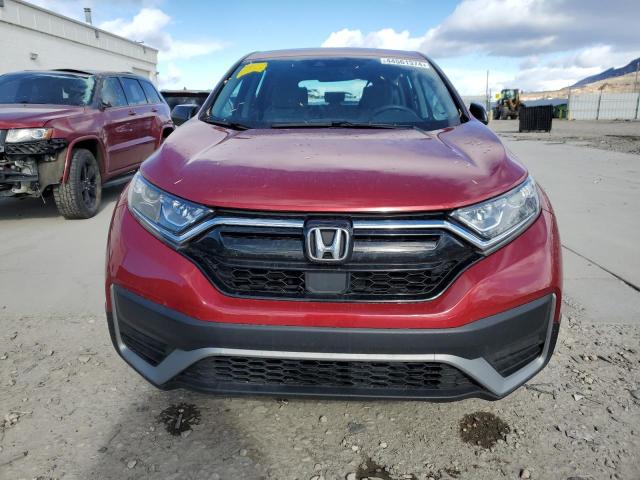 5J6RW2H20LA006266 - 2020 HONDA CR-V LX RED photo 5