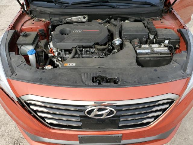 5NPE34AB1FH164115 - 2015 HYUNDAI SONATA SPORT ORANGE photo 11