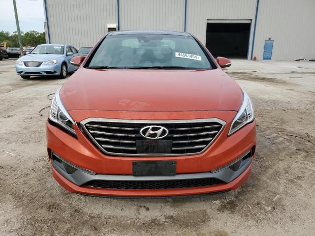 5NPE34AB1FH164115 - 2015 HYUNDAI SONATA SPORT ORANGE photo 5