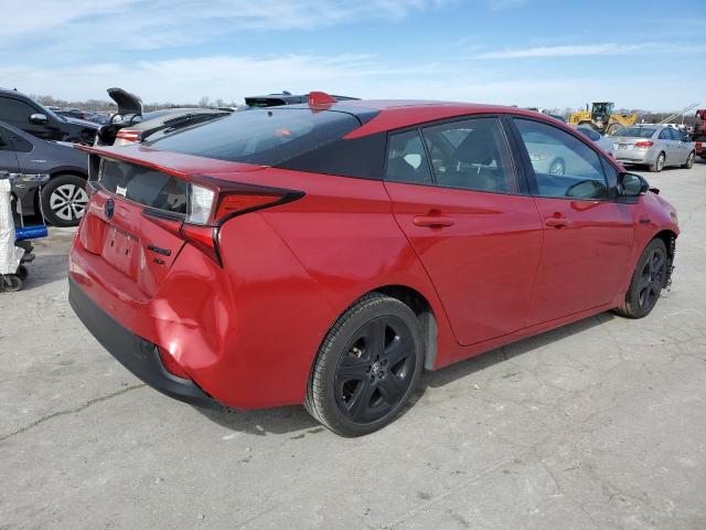 JTDKAMFU3M3129166 - 2021 TOYOTA PRIUS SPECIAL EDITION RED photo 3